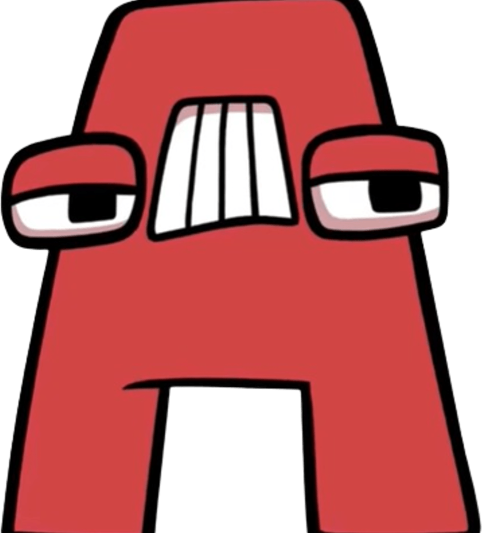 Alphabet Lore Letter A PNG