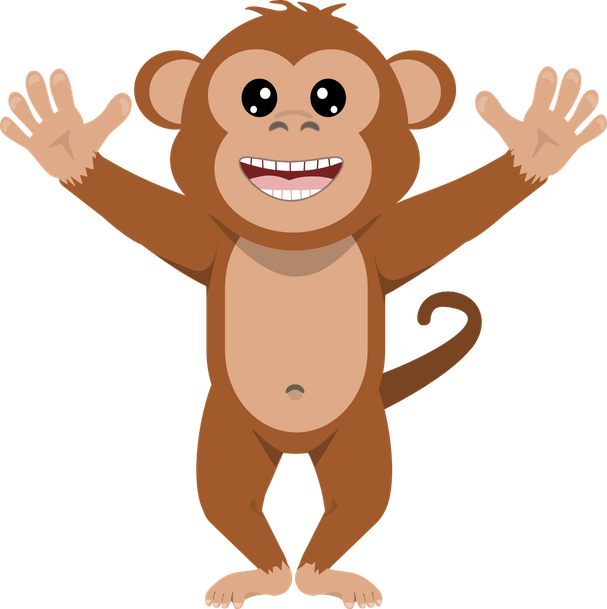 Cartoon Monkey PNG