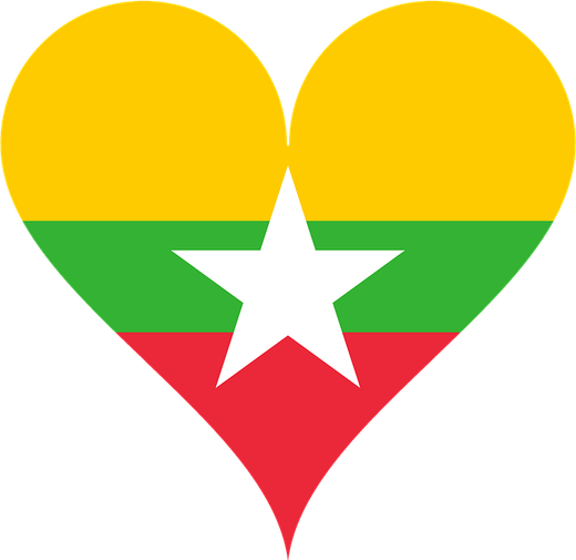 Burma Flag PNG