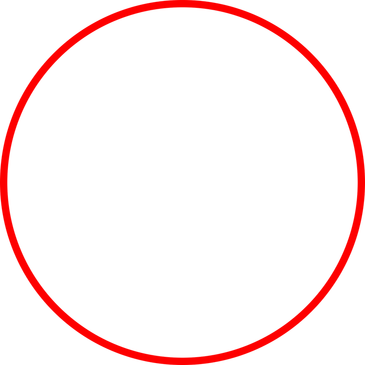 Imovie Red Circle PNG