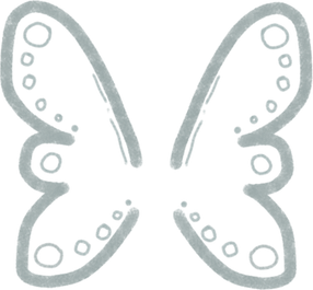Butterfly Stencil PNG