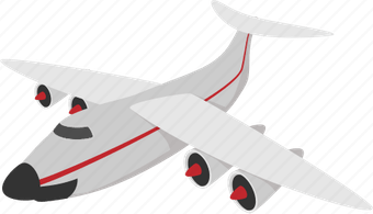 Cartoon Airplane PNG