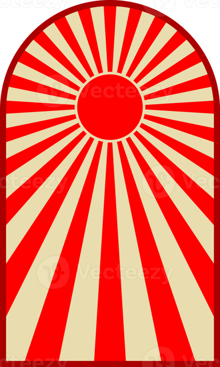 Japanese Sun PNG