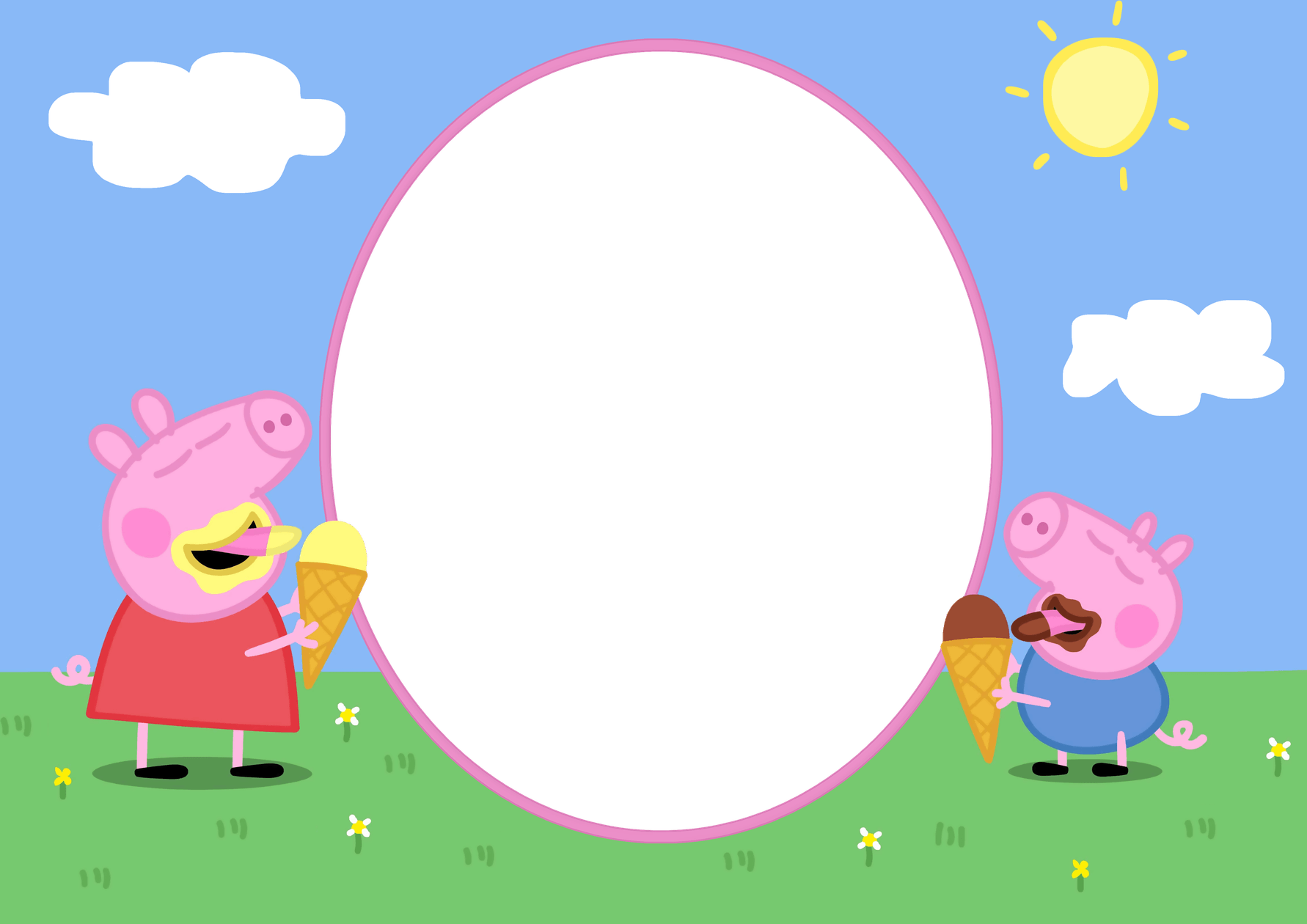 Peppa Pigs House PNG
