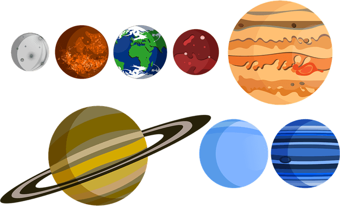 Solar System PNG