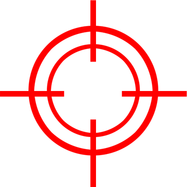 Red Crosshair PNG