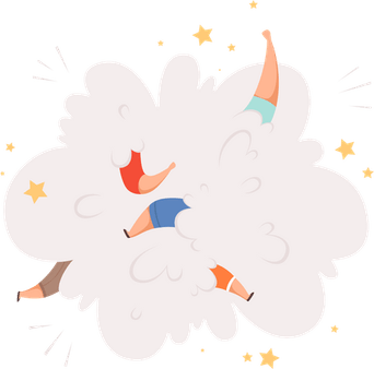 Fight Cloud PNG