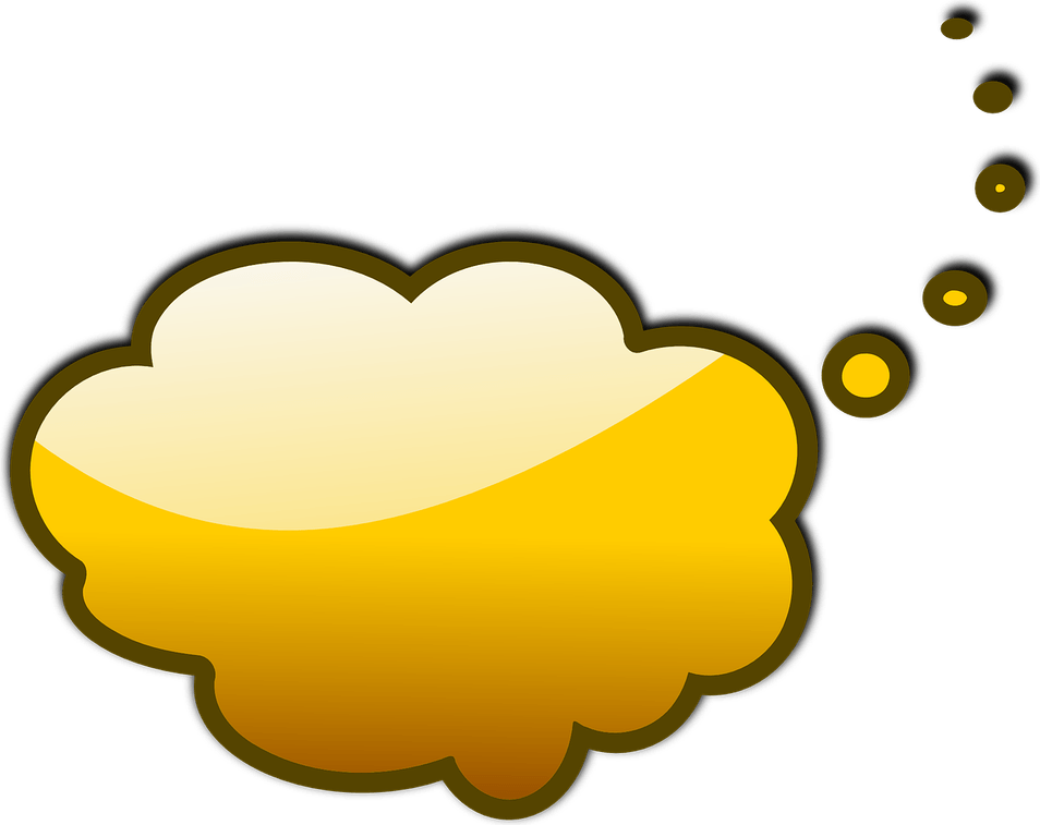 Thinking Cloud PNG
