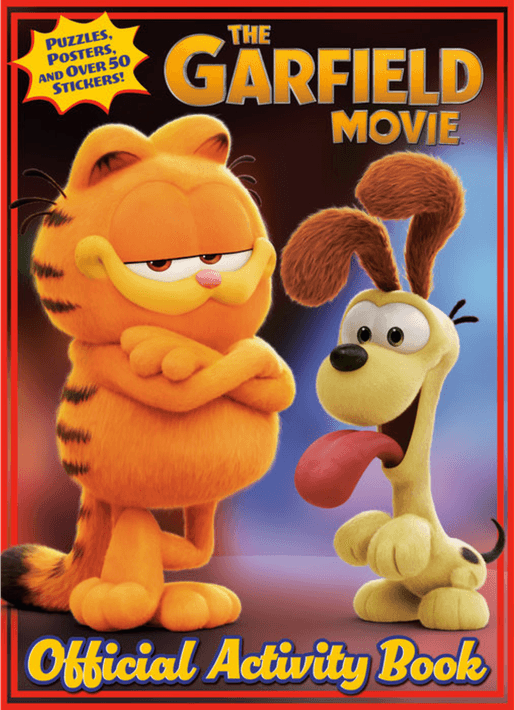 The Garfield Movie Poster PNG