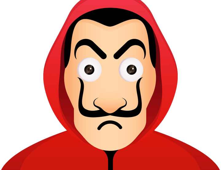 Money Heist Tv Series PNG