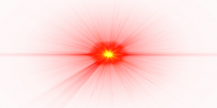 Red Lens Flare PNG
