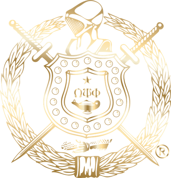 Omega Psi Phi Shield PNG