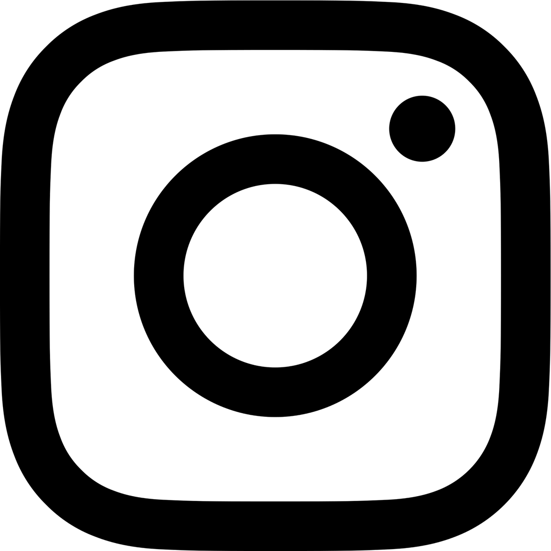 Instagram Logo Black And White PNG