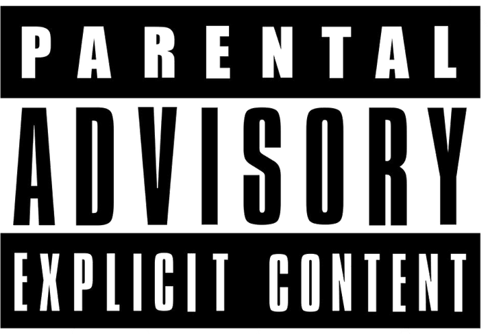 Parental Advisory Explicit Content PNG