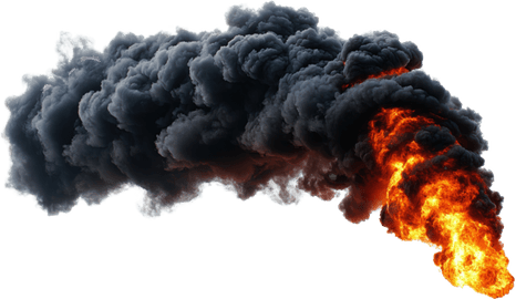 Exhaust Flame PNG