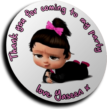 Girl Boss Baby PNG