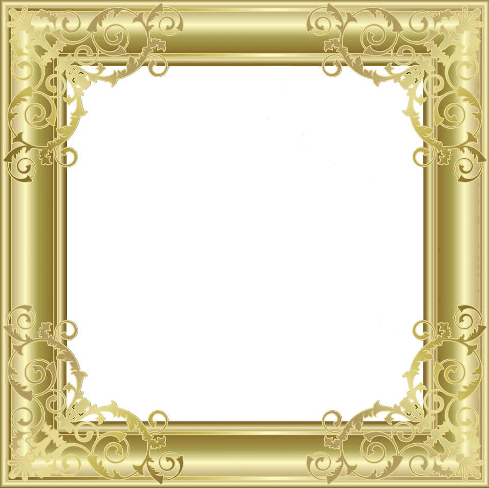 Gold Frame PNG
