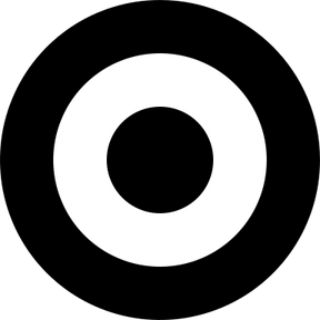 Black Target PNG