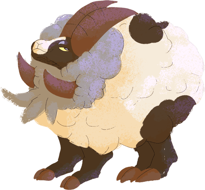 Dubwool Pokemon PNG