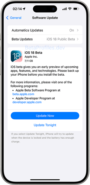 Ios 18 PNG