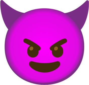 Demon Emoji PNG
