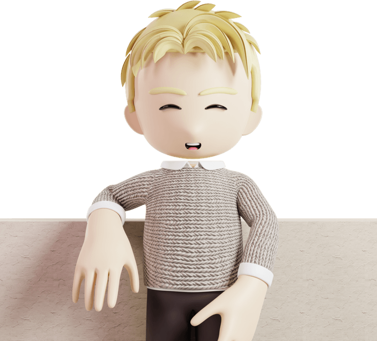 Guy Leaning Against Wall PNG