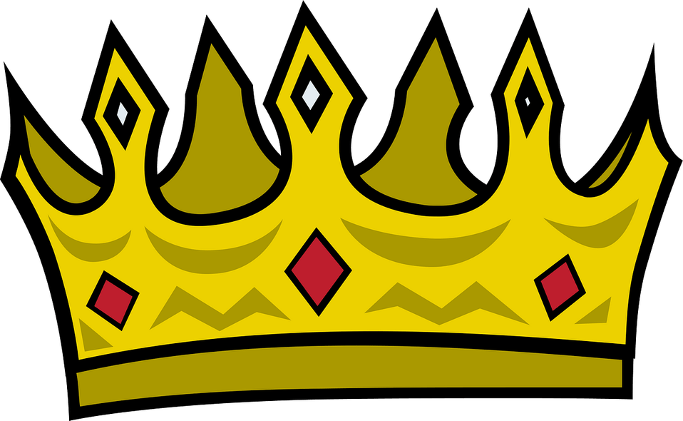 Gold King Crown PNG