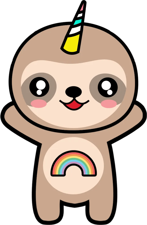Cute Animal Drawing PNG