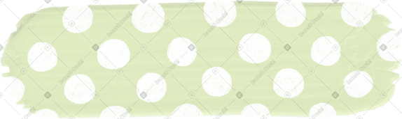 Green Washi Tape PNG