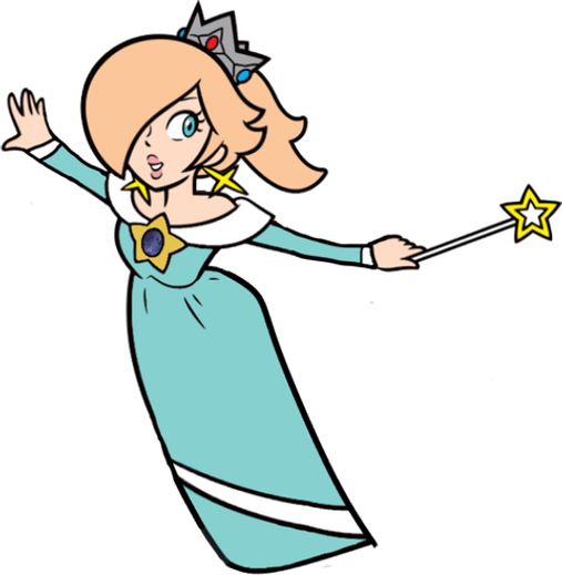 Rosalina Mario PNG