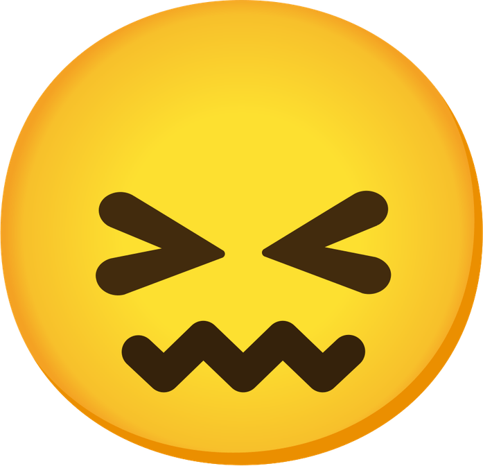 Cringe Emoji PNG