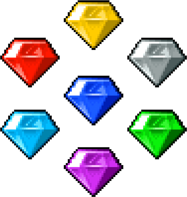 Chaos Emeralds PNG