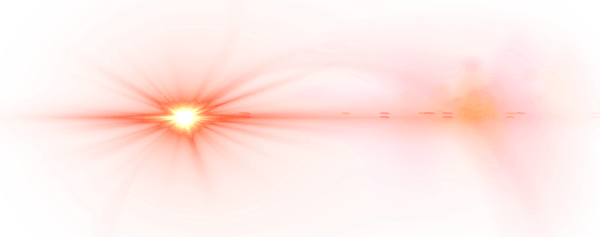 Red Lens Flare PNG