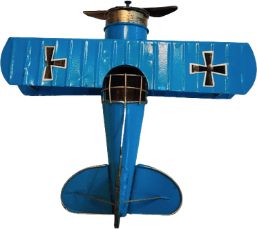 Airplane Blue PNG