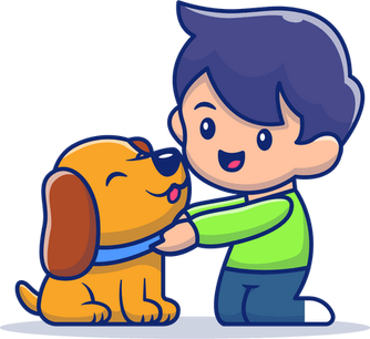 Petting Dog PNG