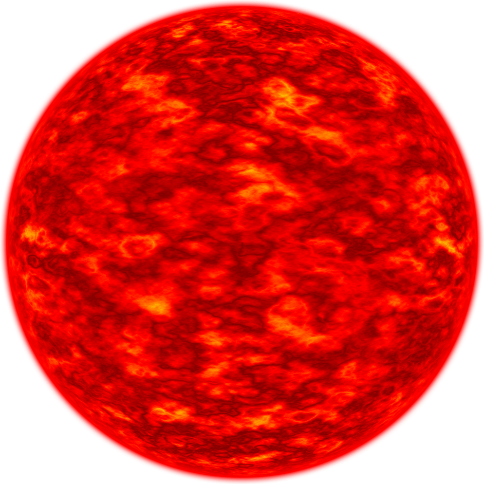 Fire Sun PNG