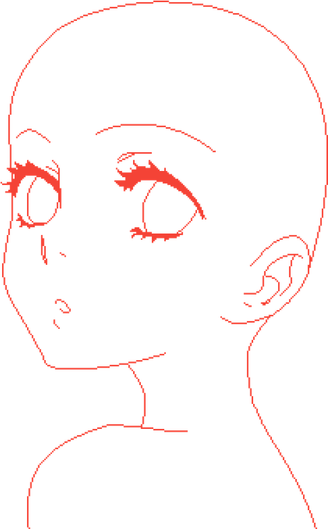 Anime Face PNG