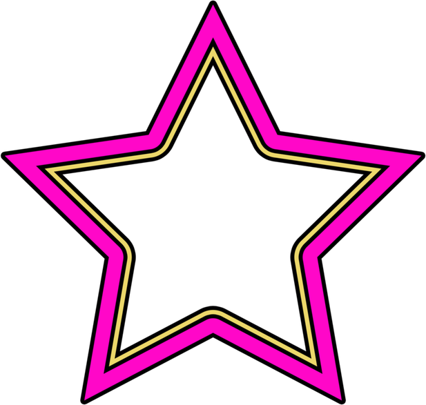 80s Star PNG