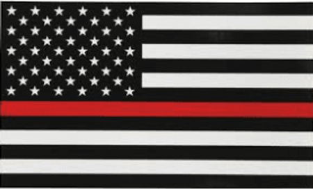 American Flag Black PNG