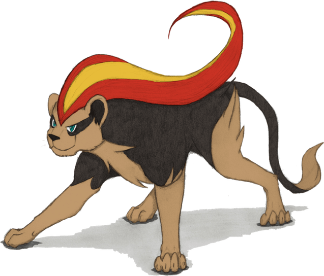 Pyroar Pokemon PNG