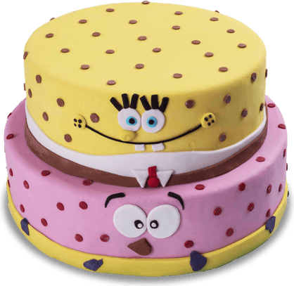 Spongebob Cake PNG