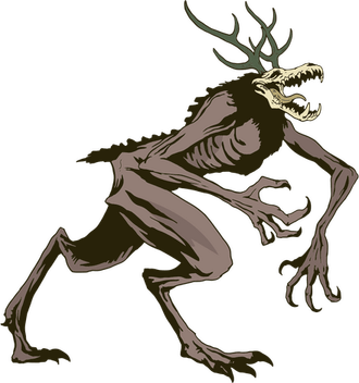 Scary Skull PNG