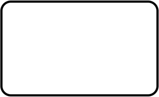 Rounded Rectangle Border PNG