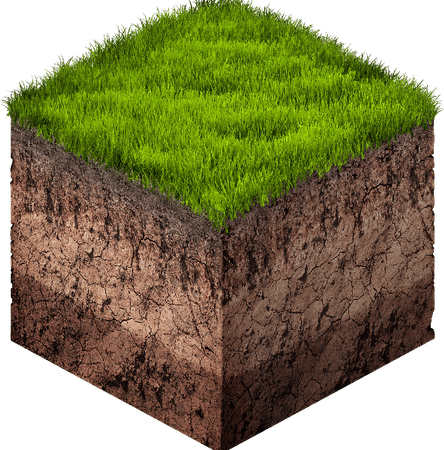 Dirt With Grass PNG