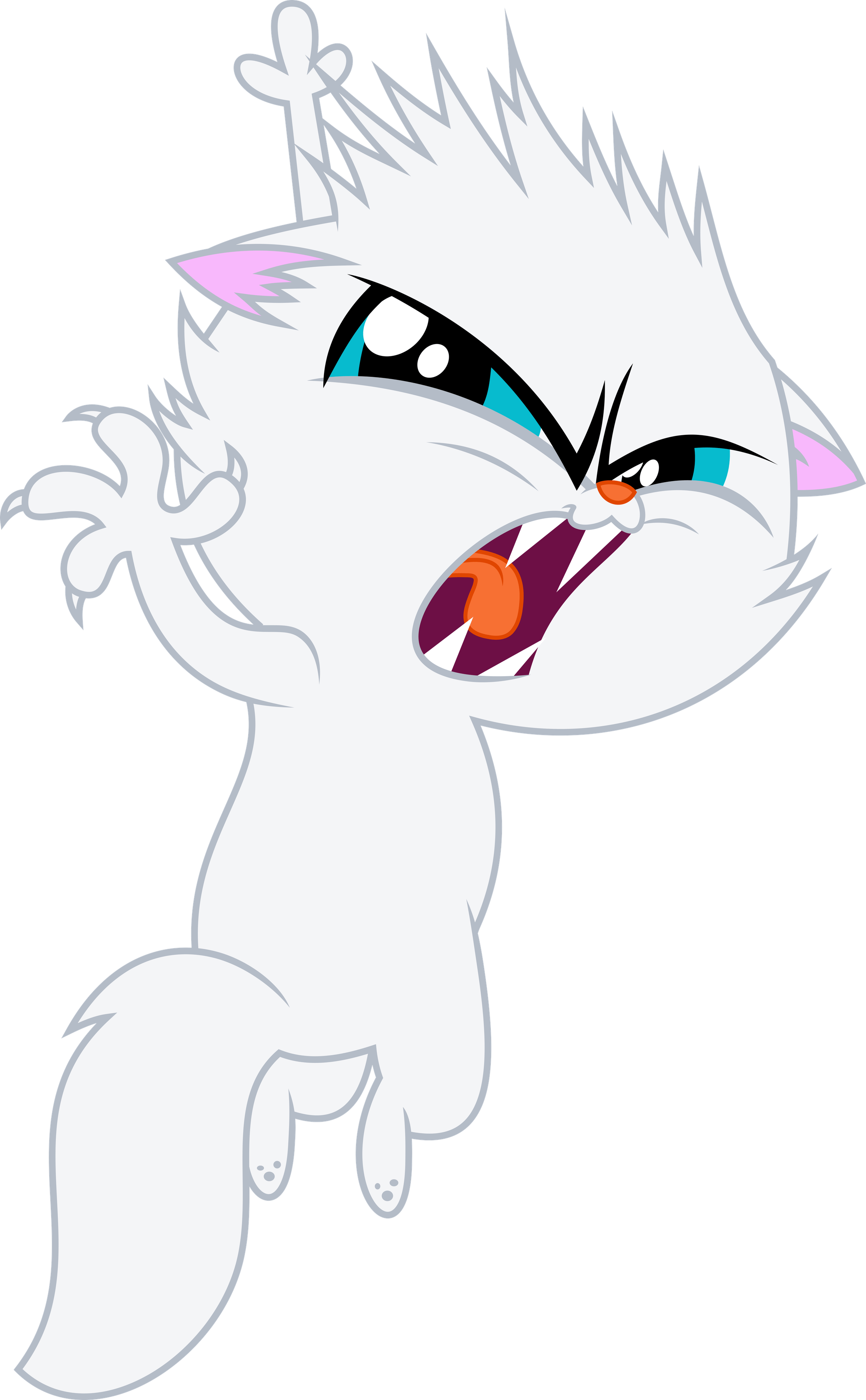 Hissing Cat PNG
