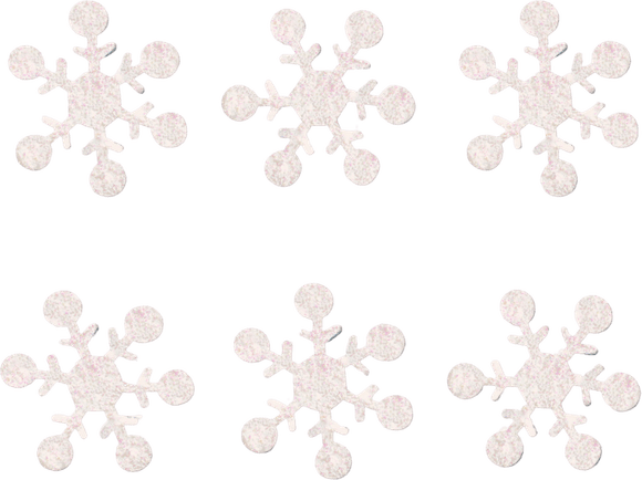 Glitter Snowflake PNG