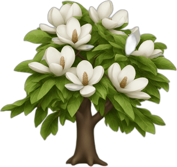 Magnolia Tree PNG
