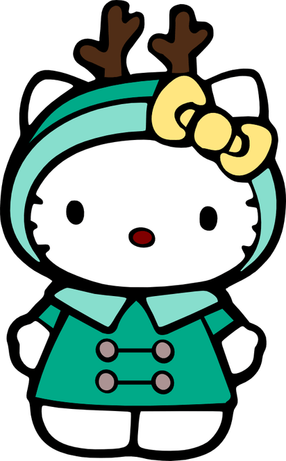 Hello Kitty Christmas PNG
