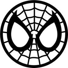 Black Spiderman PNG