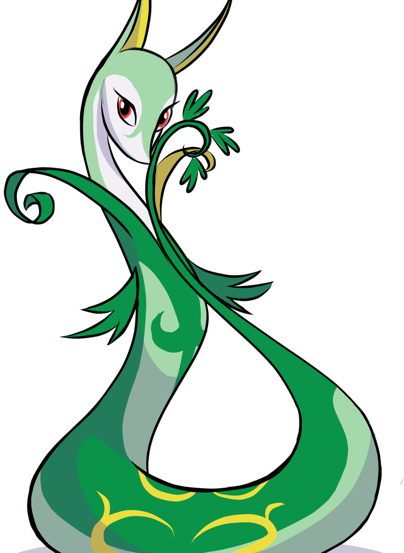 Serperior Pokemon PNG